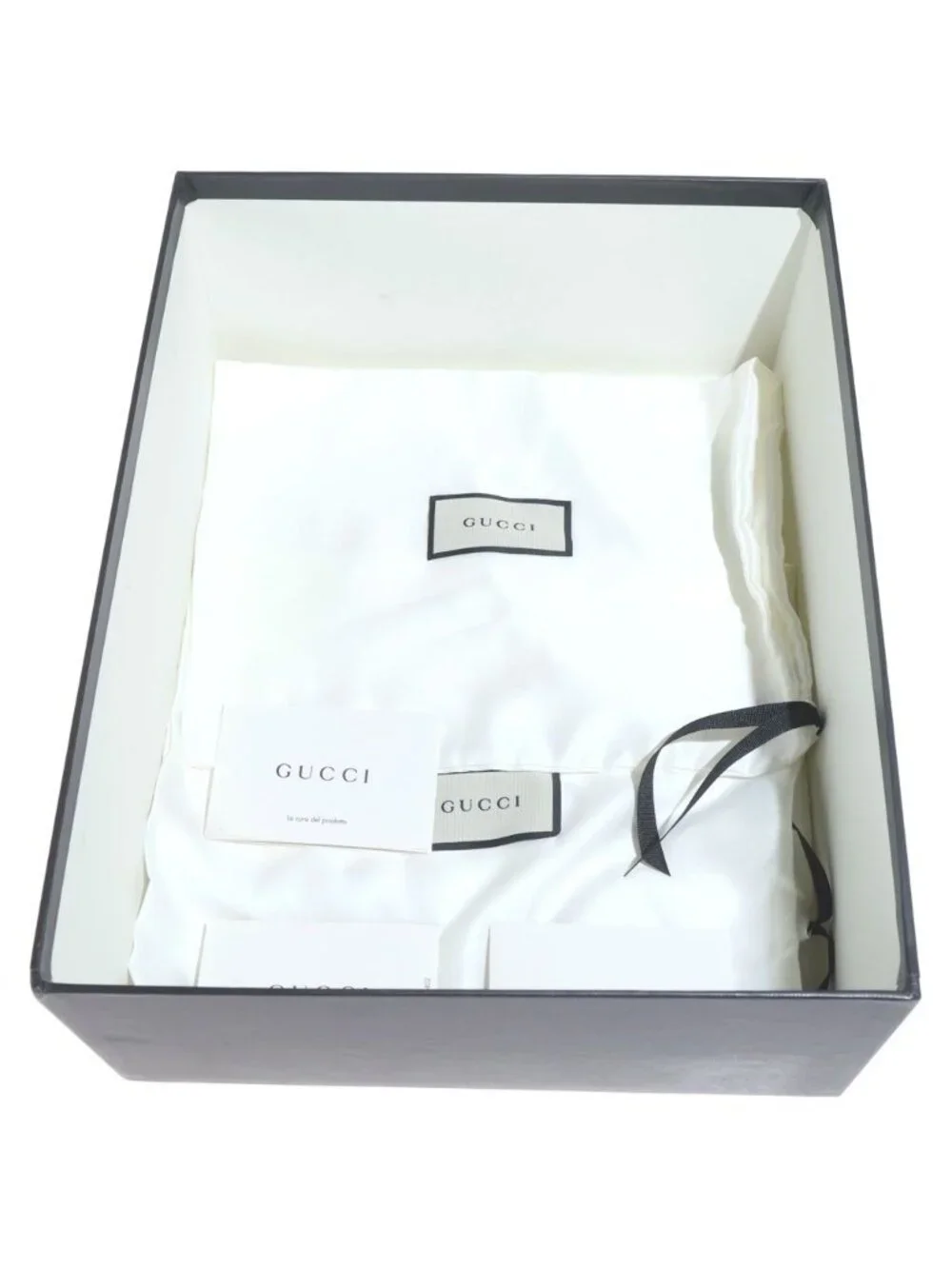 Gucci Rhyton GG Supreme Leather Dat Sneakers Black